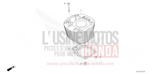 CYLINDRE GB350SS de 2025